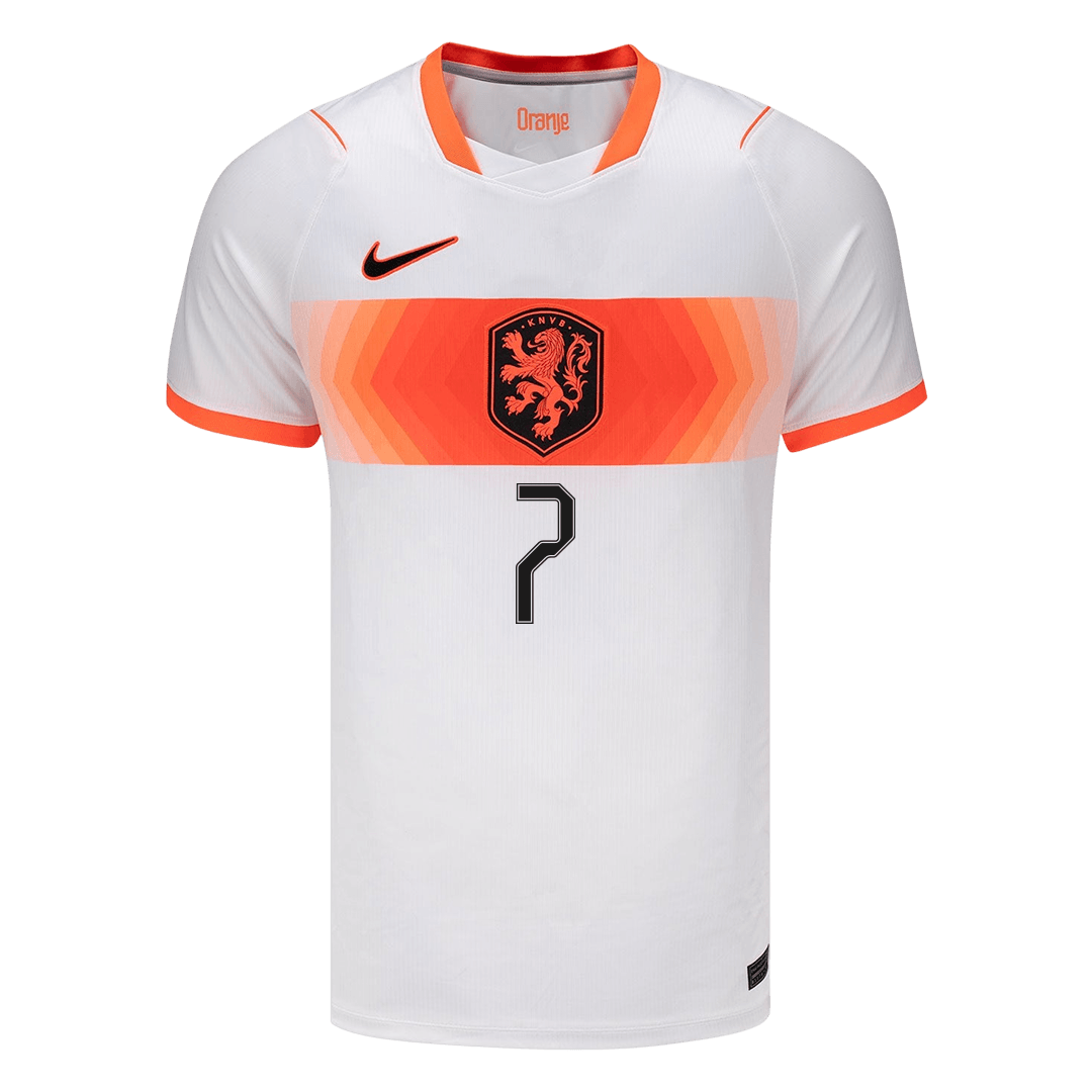 Netherlands World Cup 2026 Vieras Pelipaita Miesten XAVI #7 - kuva 2