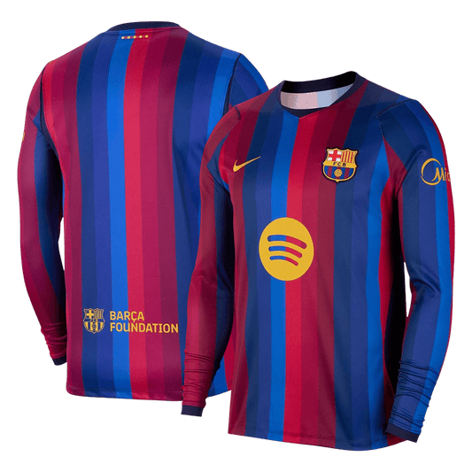 Barcelona pitkähihainen kotipelipaita 2026/27 – lisänäkymä 2