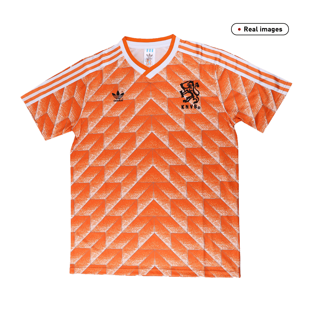 Netherlands 1988 Koti Retro -pelipaita Miesten - kuva 2