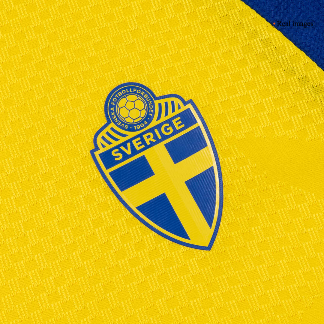 Sweden World Cup 2026 Koti Pelipaita (Player Version) Miesten - kuva 7