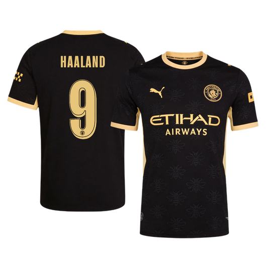 Manchester City vieraspelipaita 2026/27 UCL – Haaland #9 (pelaajaversio)