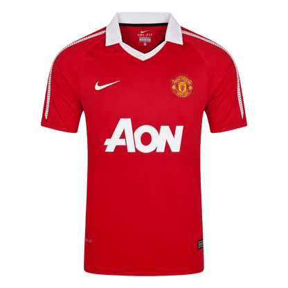 Manchester United 2010/11 Koti Retro -pelipaita Miesten