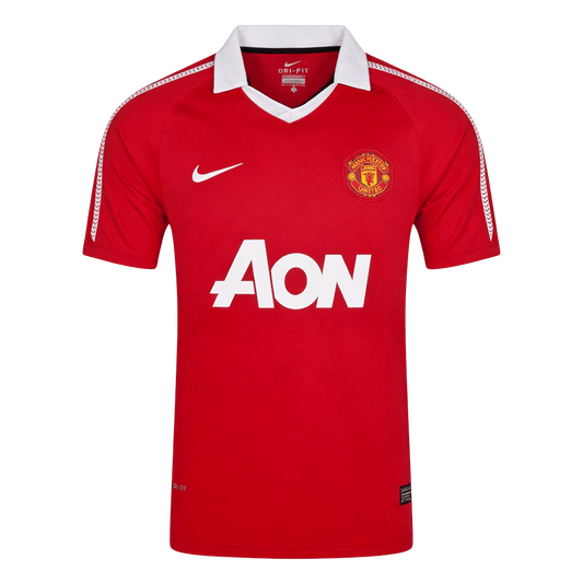 Manchester United 2010/11 Koti Retro -pelipaita Miesten