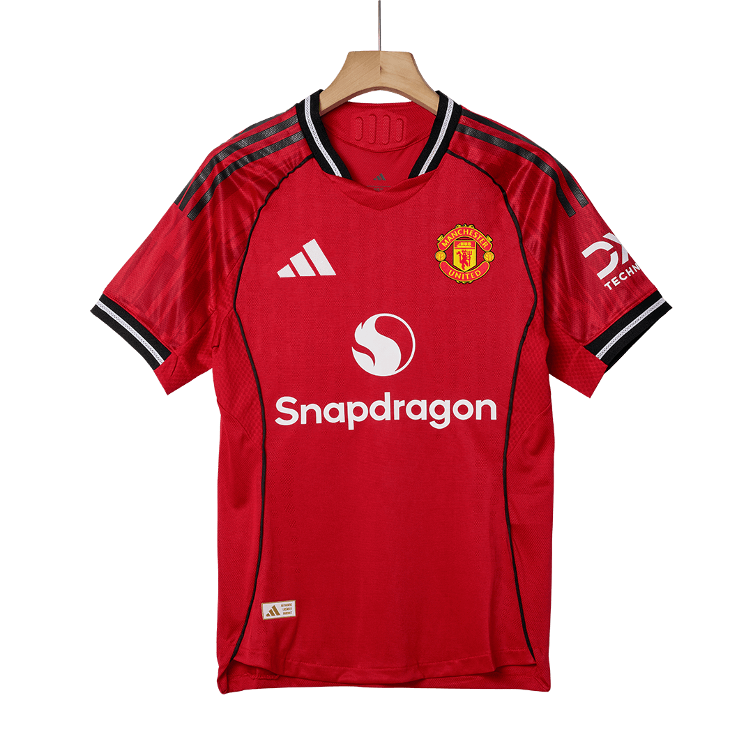 Manchester United 2025/26 Koti Pelipaita (Player Version) Miesten ?E?KO #30 - kuva 10