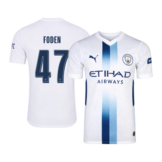 Manchester City kolmas pelipaita 2026/27 UCL – Foden #47 (pelaajaversio)