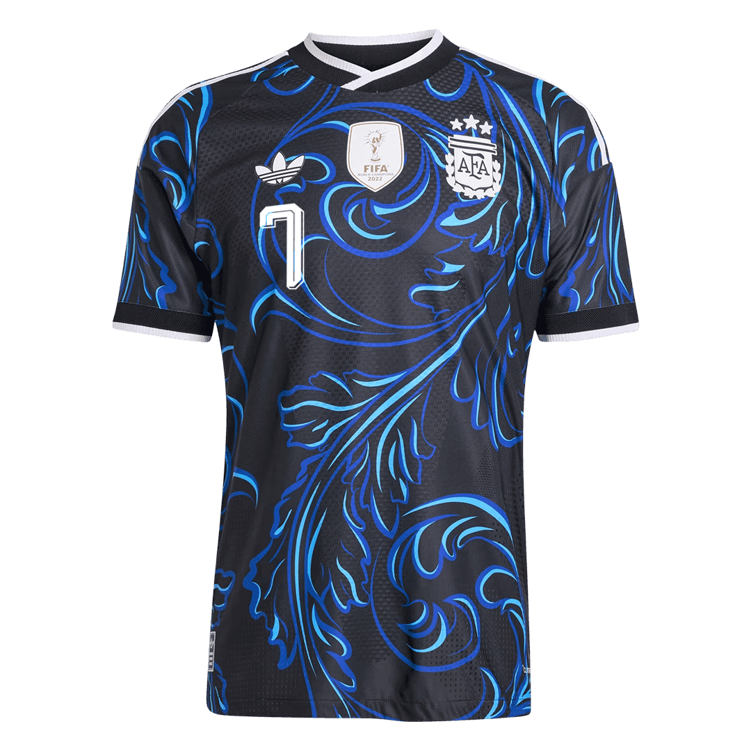 Argentina World Cup 2026 Vieras Pelipaita (Player Version) Miesten DE PAUL #7 - kuva 8