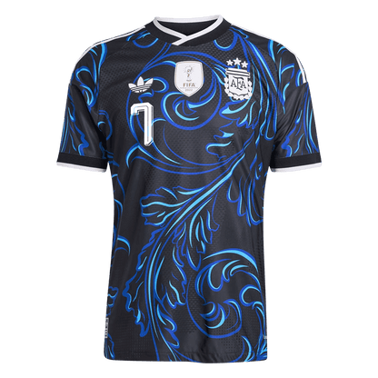 Argentina World Cup 2026 Vieras Pelipaita (Player Version) Miesten DE PAUL #7 - kuva 8