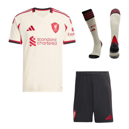 Liverpool 2025/26 Vieras T?ydellinen peliasu Miesten