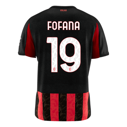 AC Milan 2025/26 Koti Pelipaita Miesten FOFANA #19 [PREMIUM] - kuva 10