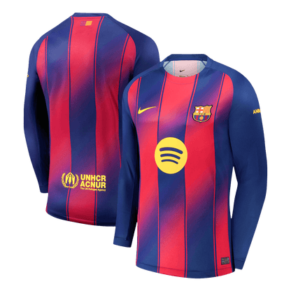 Barcelona 2025/26 Koti Pitk?hihainen pelipaita Miesten - kuva 10