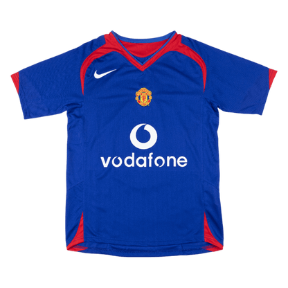 Manchester United 2005/06 Vieras Retro -pelipaita Miesten