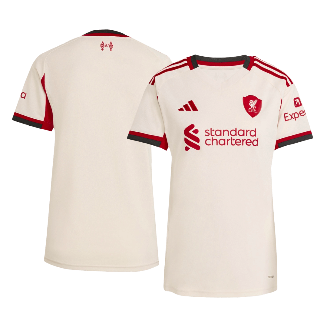Liverpool 2025/26 Vieras Pelipaita Naisten - kuva 9