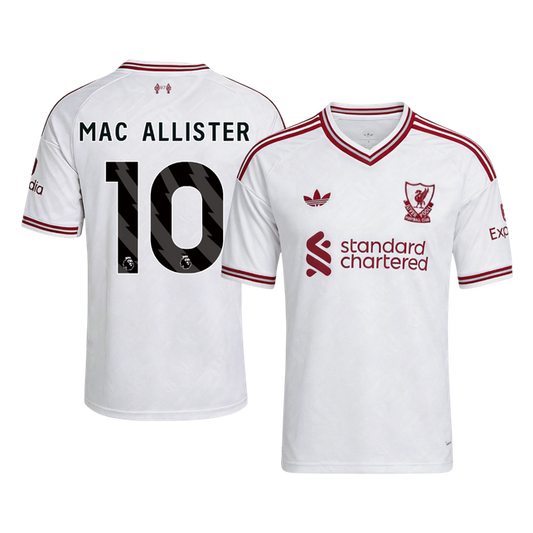 Liverpool vieraspelipaita 2026/27 – Mac Allister #10