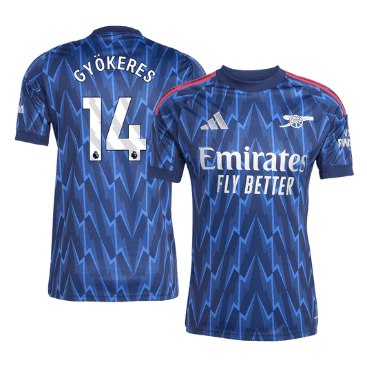 Arsenal 2025/26 Vieras Pelipaita Miesten GY?KERES #14