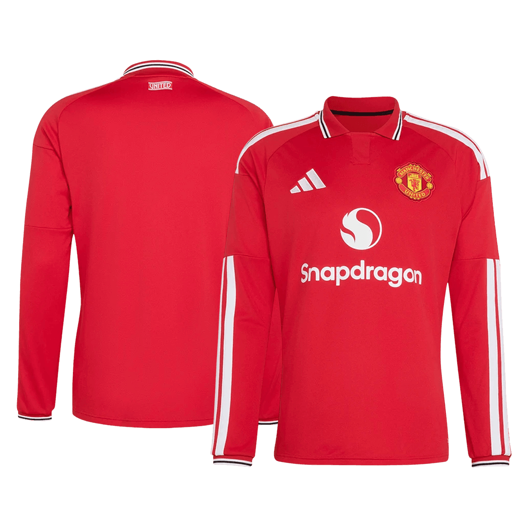 Manchester United Pitkähihainen Koti pelipaita 2026/27 –
