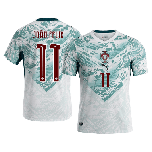 Portugal World Cup 2026 Vieras Pelipaita Miesten JO?O FéLIX #11