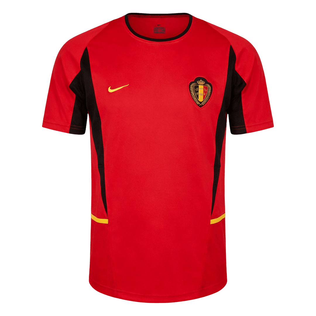 Belgium World Cup 2002 Koti Retro -pelipaita Miesten