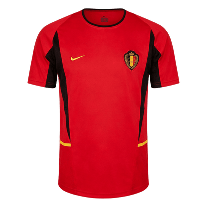 Belgium World Cup 2002 Koti Retro -pelipaita Miesten