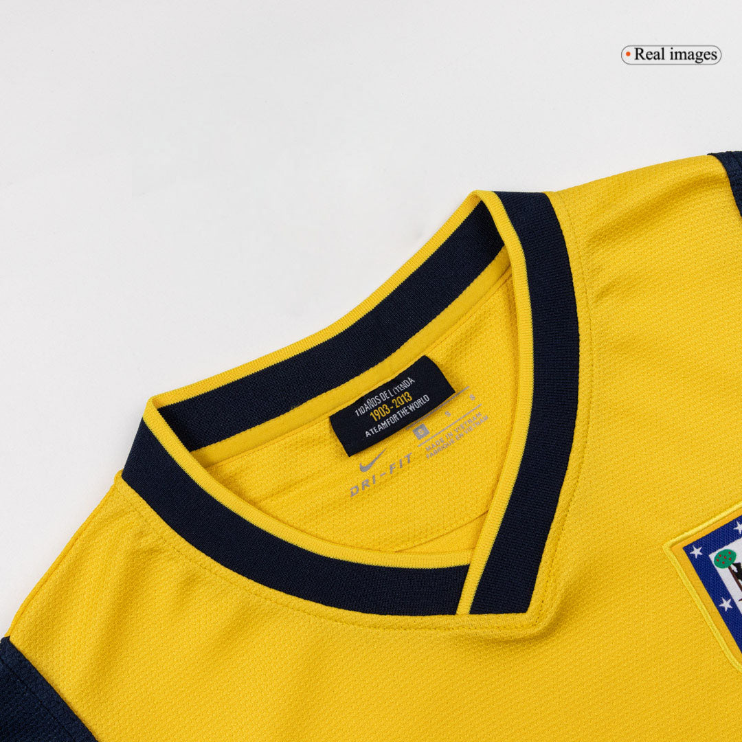 Atletico Madrid 2013/14 Vieras Retro -pelipaita Miesten - kuva 8