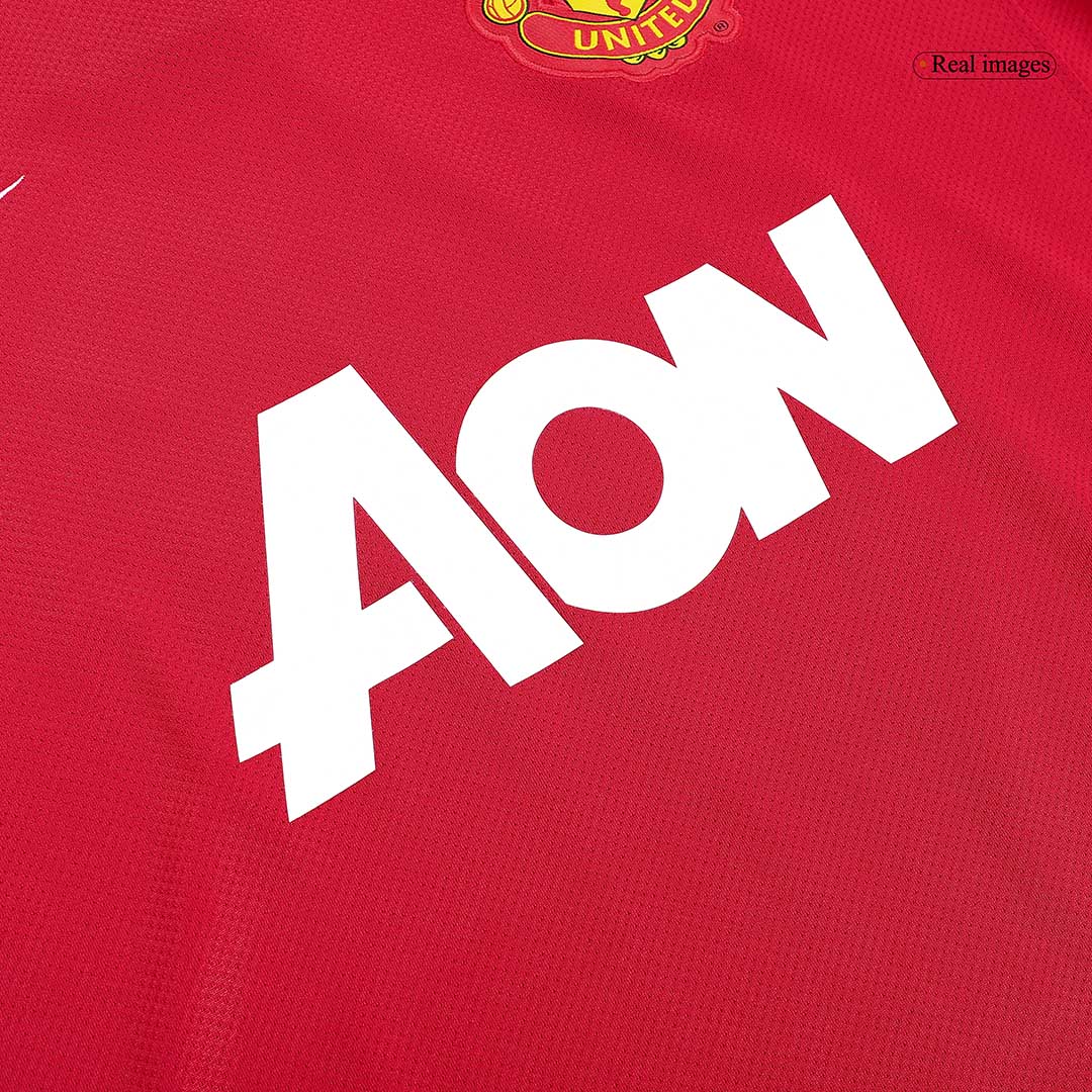 Manchester United 2011/12 Koti Retro -pelipaita Miesten - kuva 4