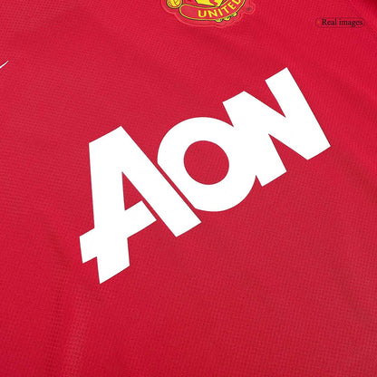 Manchester United 2011/12 Koti Retro -pelipaita Miesten - kuva 4