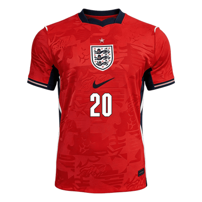 England World Cup 2026 Vieras Pelipaita (Player Version) Miesten PALMER #20 - kuva 8