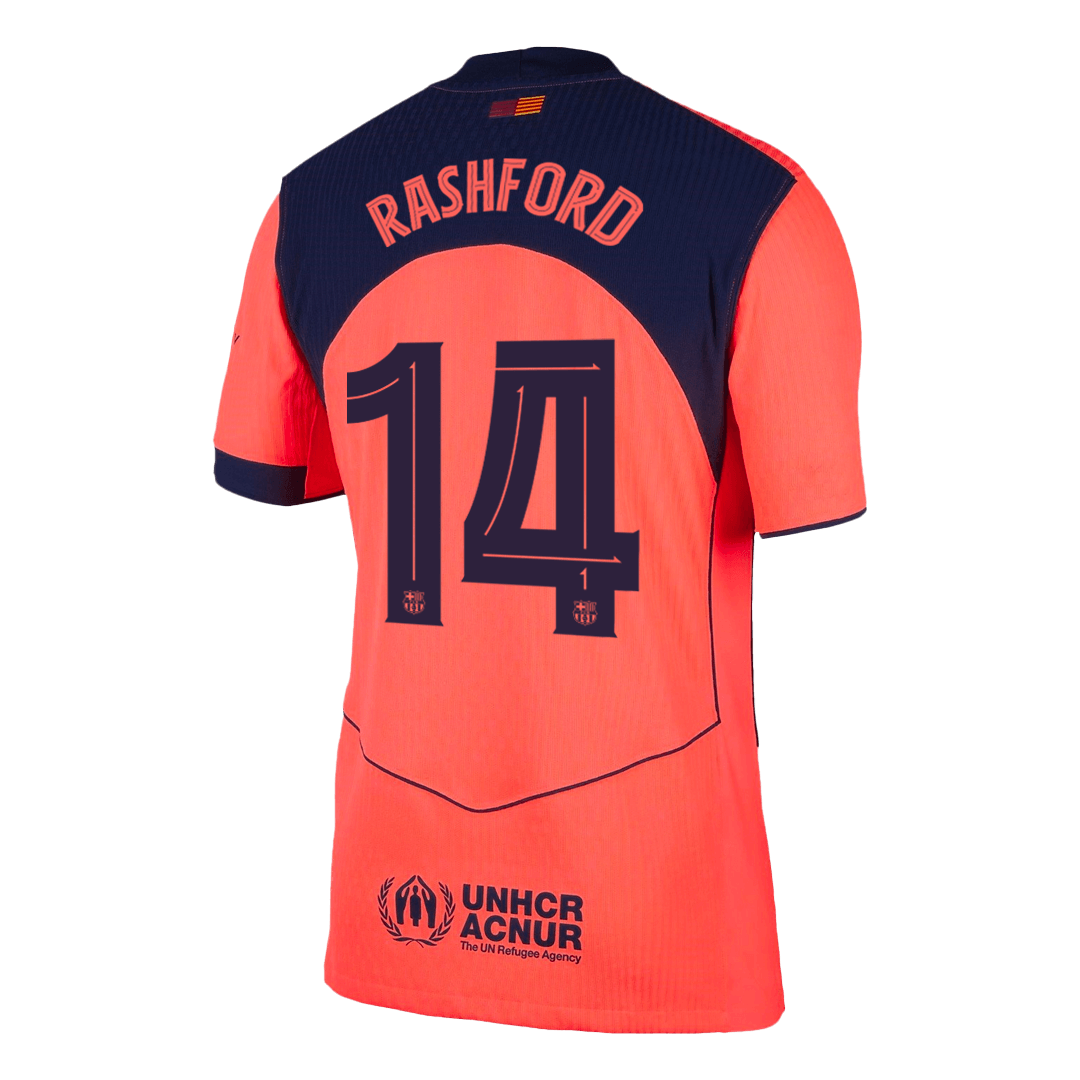 Barcelona 2025/26 UCL Kolmas Pelipaita (Player Version) Miesten RASHFORD #14 - kuva 12