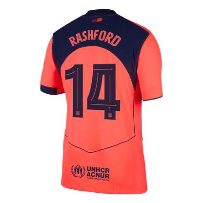 Barcelona 2025/26 UCL Kolmas Pelipaita (Player Version) Miesten RASHFORD #14 - kuva 12