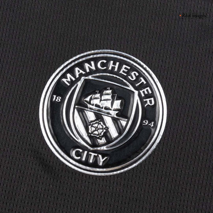 Manchester City 2025/26 Vieras Pitk?hihainen pelipaita Miesten - kuva 6