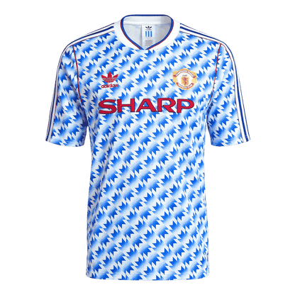 Manchester United 1990/92 Vieras Retro -pelipaita Miesten