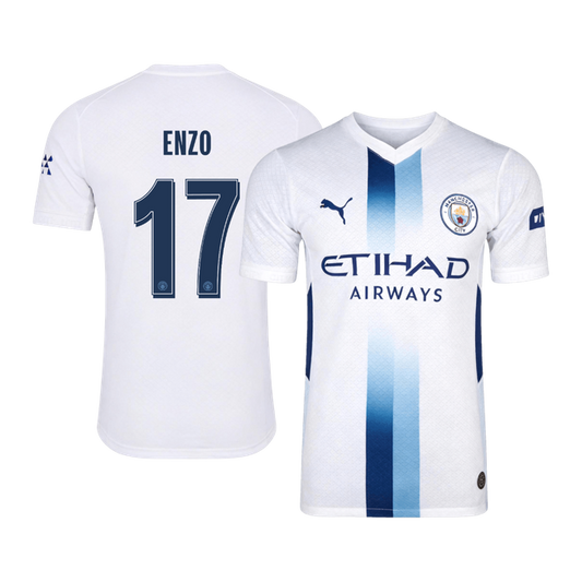 Manchester City kolmas pelipaita 2026/27 UCL – Enzo #17 (pelaajaversio)