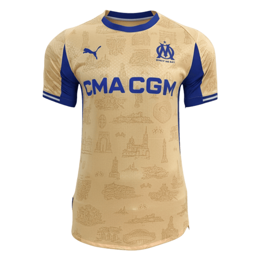 Marseille 2025/26 Nelj?s Pelipaita (Player Version) Miesten