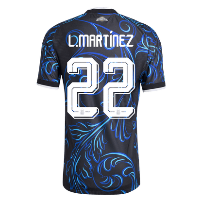 Argentina World Cup 2026 Vieras Pelipaita (Player Version) Miesten L. MARTíNEZ #22 - kuva 9