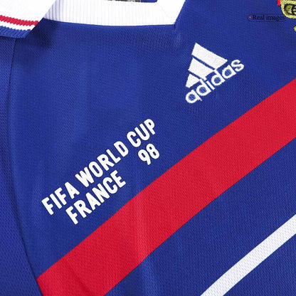 France World Cup 1998 Koti Retro -pelipaita Miesten HENRY #12 - kuva 6