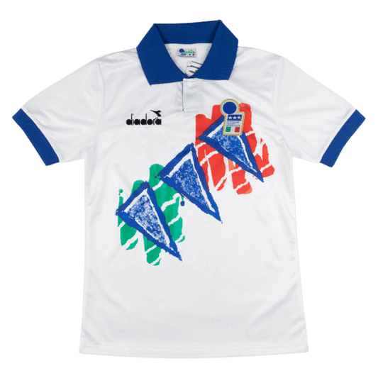 Italy 1994 Ottelua edelt?v? Retro -pelipaita Miesten