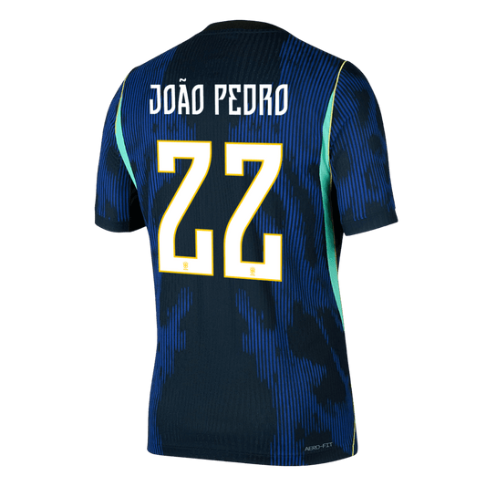 Brazil World Cup 2026 Vieras Pelipaita (Player Version) Miesten JO?O PEDRO #22 - kuva 2