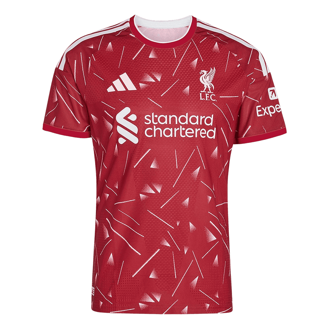 Liverpool kotipelipaita 2026/27 UCL – Virgil #4 (pelaajaversio) – lisänäkymä 2