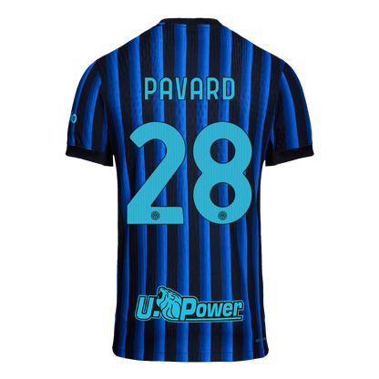 Inter Milan 2025/26 Koti Pelipaita (Player Version) Miesten PAVARD #28 - kuva 13