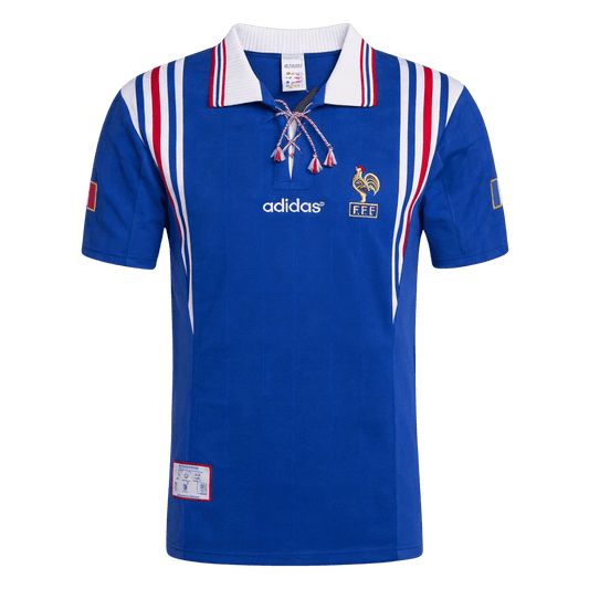 France 1996 Koti Retro -pelipaita Miesten