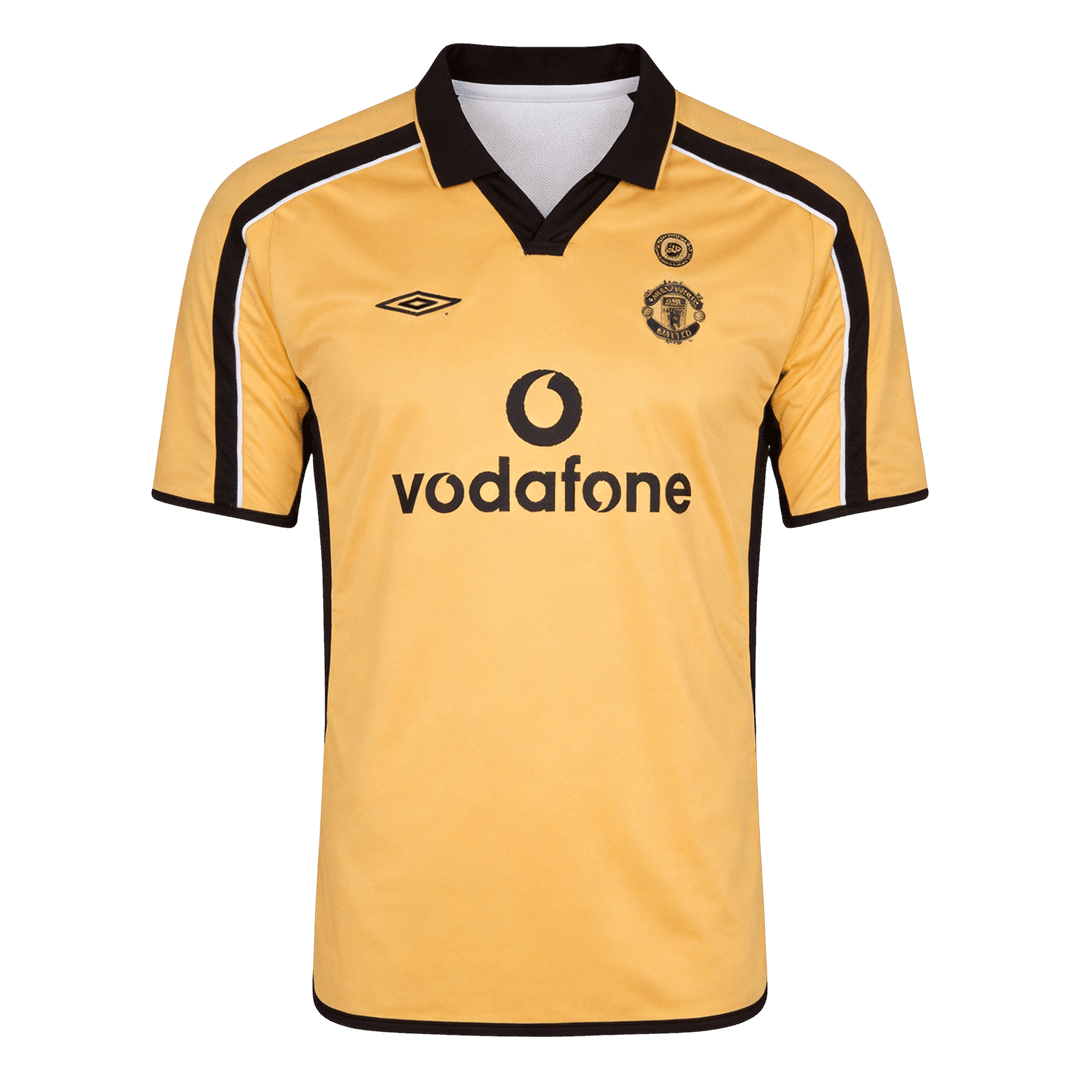 Manchester United 2001/02 Vieras Retro -pelipaita Miesten - kuva 3