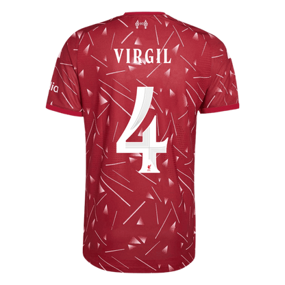 Liverpool kotipelipaita 2026/27 UCL – Virgil #4 (pelaajaversio) – lisänäkymä 3