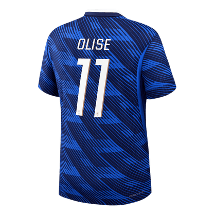 France World Cup 2026 Koti Pelipaita (Player Version) Miesten OLISE #11 - kuva 9