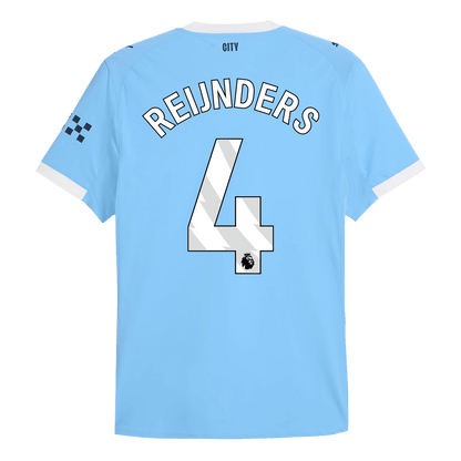 Manchester City 2025/26 Koti Pelipaita (Player Version) Miesten REIJNDERS #4 - kuva 13