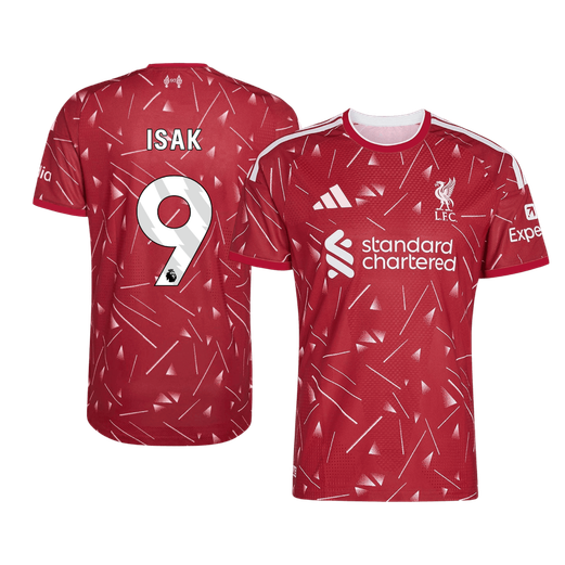 Liverpool kotipelipaita 2026/27 – Isak #9 (pelaajaversio)