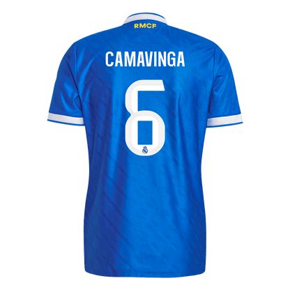 Real Madrid 2025/26 Kolmas Pelipaita (Player Version) Miesten CAMAVINGA #6 - kuva 10