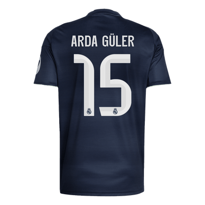 Real Madrid 2025/26 Vieras Pelipaita Miesten ARDA GüLER #15 [PREMIUM] - kuva 12