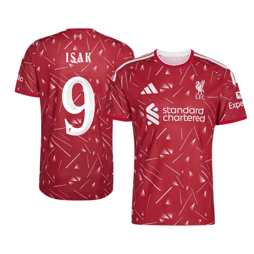 Liverpool kotipelipaita 2026/27 UCL – Isak #9 (pelaajaversio)