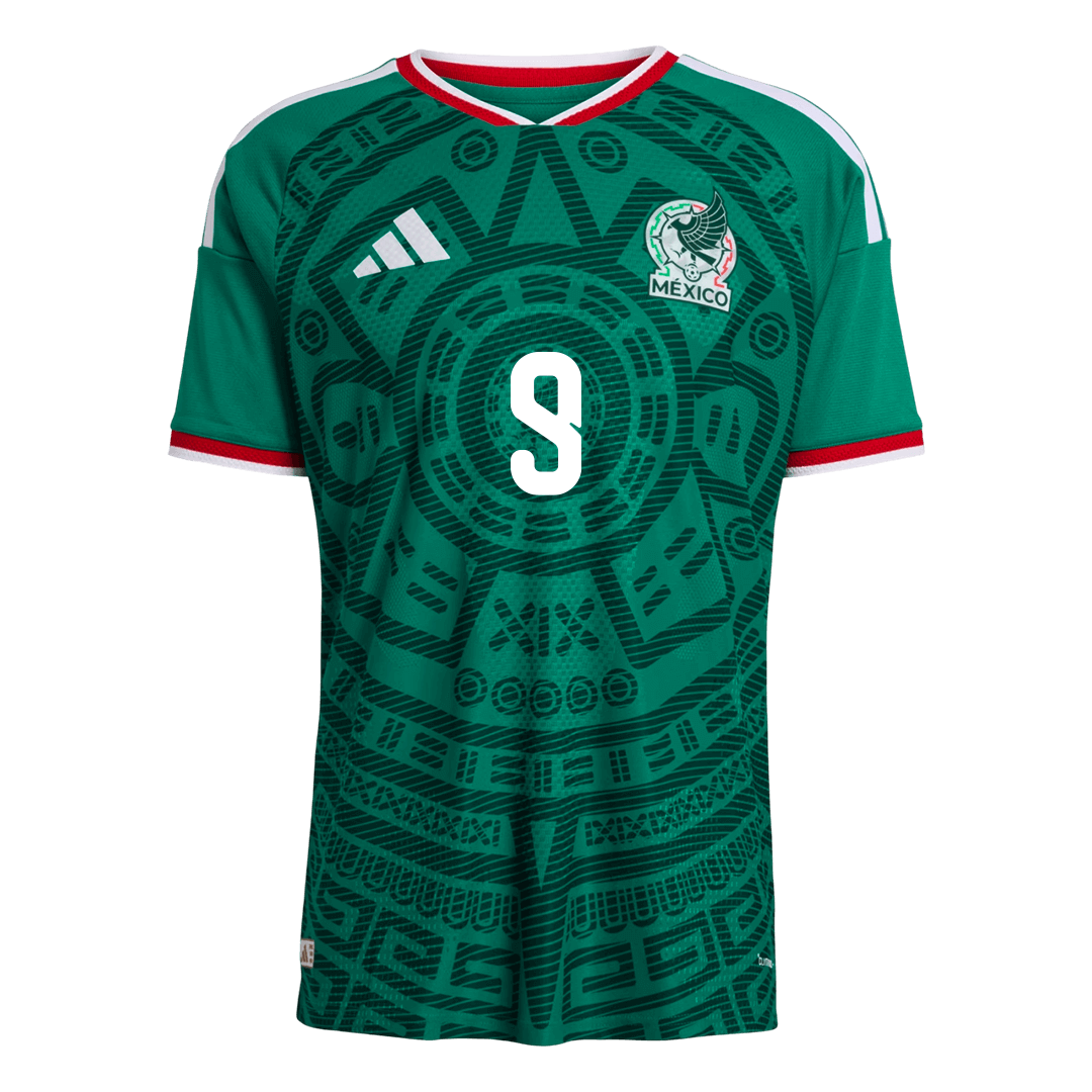 Mexico World Cup 2026 Koti Pelipaita (Player Version) Miesten Raúl #9 - kuva 10