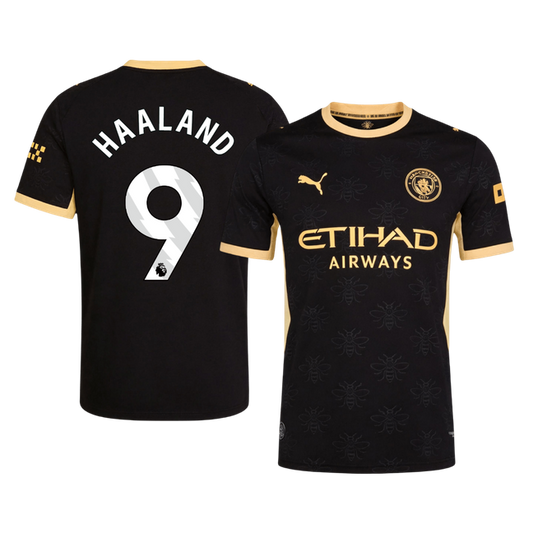 Manchester City vieraspelipaita 2026/27 – Haaland #9 (pelaajaversio)