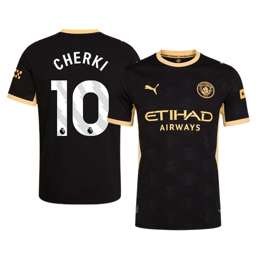 Manchester City vieraspelipaita 2026/27 – Cherki #10 (pelaajaversio)